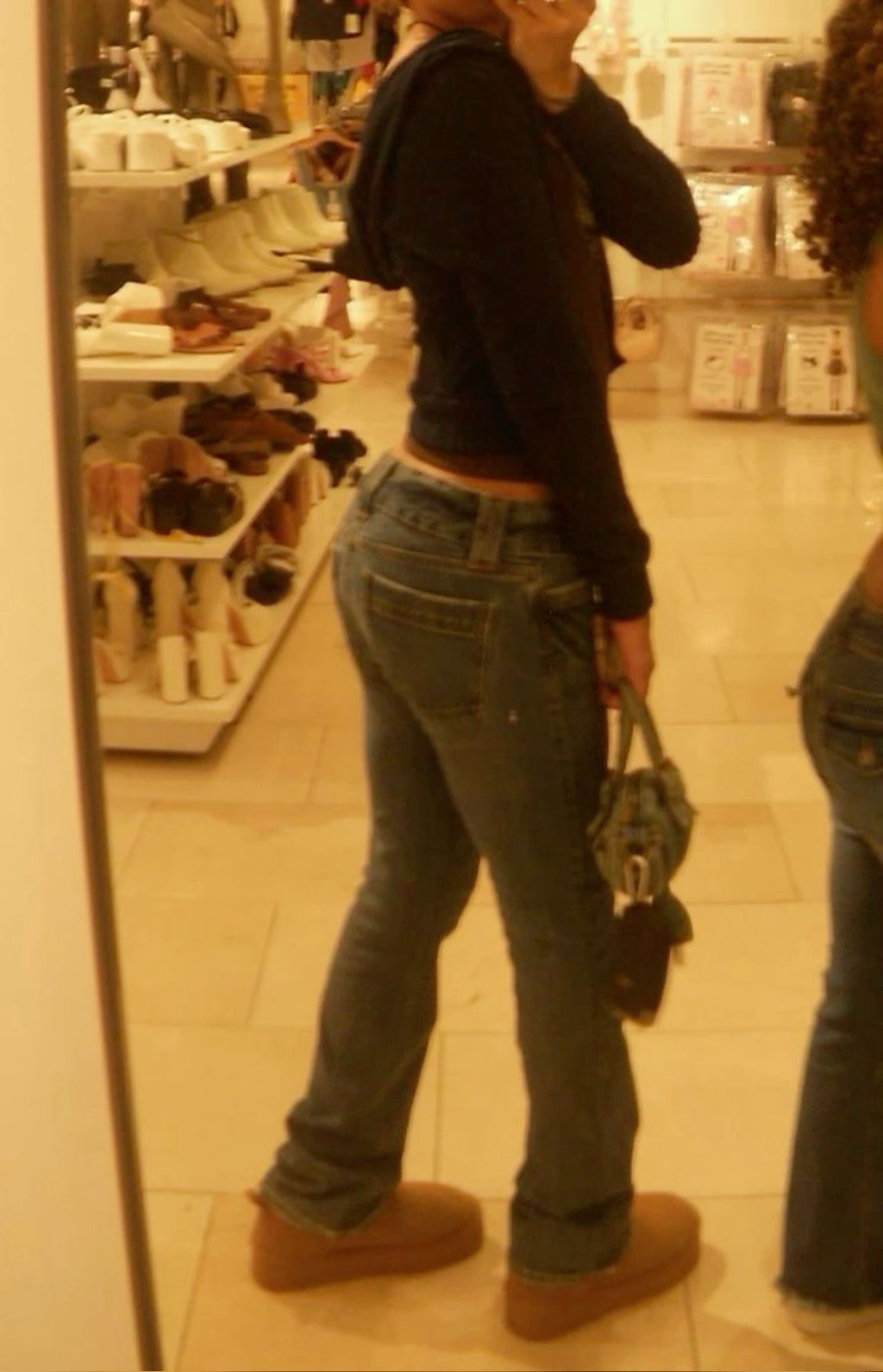 Pacsun Jade Low Rise Bootcut Jeans - Medium Indico