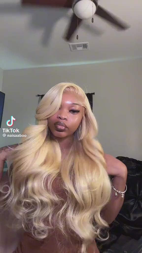 613 Blonde Body Wave Wig |13x6 180 Density