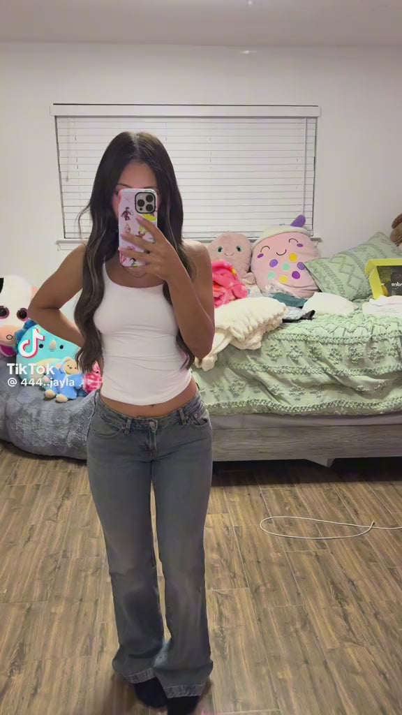 Pacsun Jade Low Rise Bootcut Jeans - Medium Indico